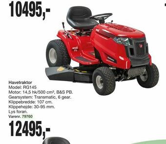 Harald Nyborg Havetraktor tilbud