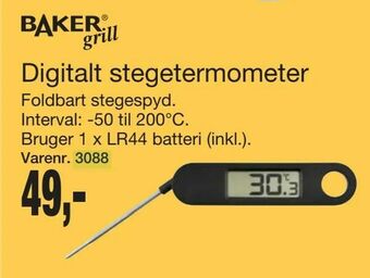 Harald Nyborg Digitalt stegetermometer tilbud