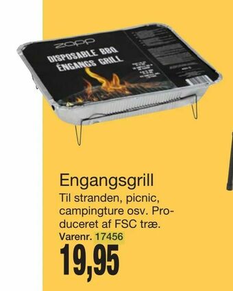 Harald Nyborg Engangsgrill tilbud