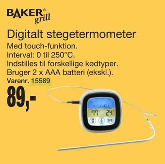 Harald Nyborg Digitalt stegetermometer tilbud