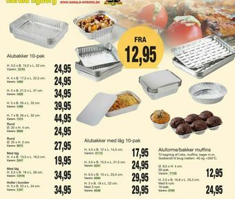 Harald Nyborg Alubakker 10-pak tilbud
