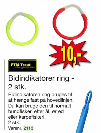 Harald Nyborg Bidindikatorer ring - 2 stk tilbud