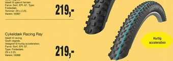 Harald Nyborg Cykeldæk Racing Ray tilbud