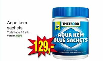 Harald Nyborg Aqua kem sachets tilbud