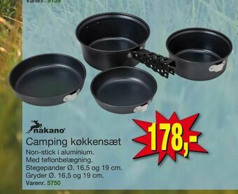Harald Nyborg Camping køkkensæt tilbud