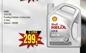Harald Nyborg SHELL motorolie tilbud