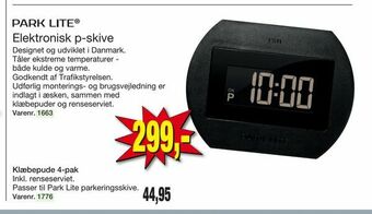 Harald Nyborg Elektronisk p-skive tilbud