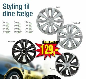 Styling til dine fælge
