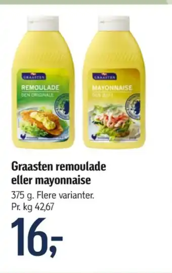 Føtex Graasten mayonnaise tilbud