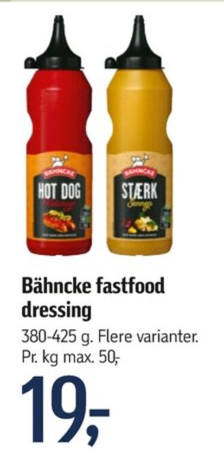 Bähncke ketchup