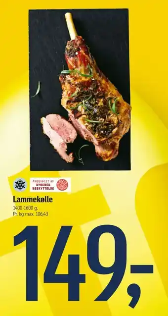 Føtex Ukendt lammekølle tilbud