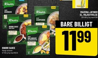 Løvbjerg Knorr sauce pulver tilbud
