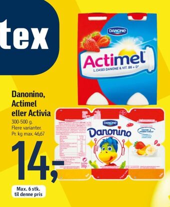 Actimel drikkeyoghurt jordbær
