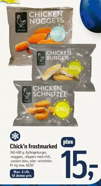 Chickn kyllingeburger