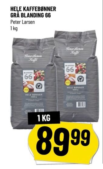Løvbjerg Blanding 66 kaffebønner tilbud