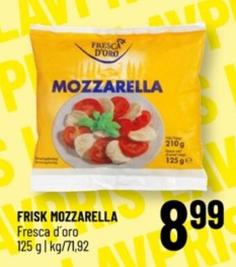 Fresca d'oro mozzarella