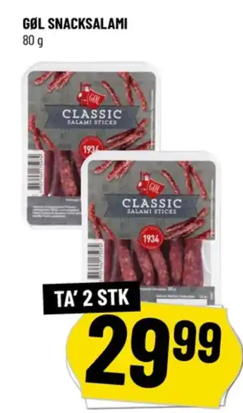 Løvbjerg Gøl salami sticks spicy tilbud