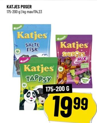 Salte fisk slikposer