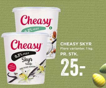 MENY Cheasy skyr vanilje tilbud