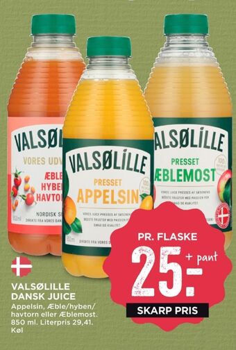 MENY Valsølille appelsinjuice tilbud