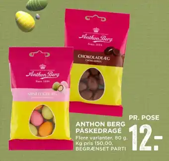 MENY Anthon berg chokoladeæg mini fugleæg tilbud
