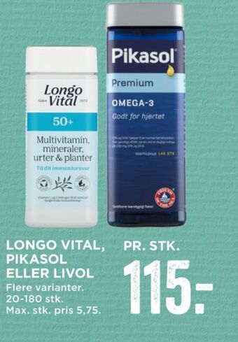 Longo vital vitaminer