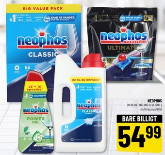 Neophos maskinopvask-tabs