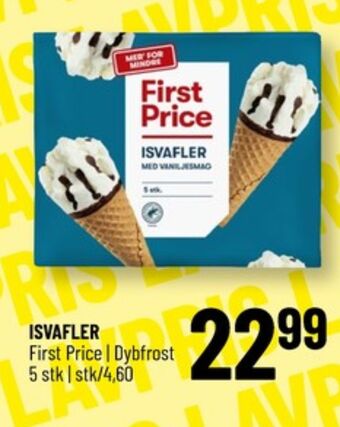 First price isvafler
