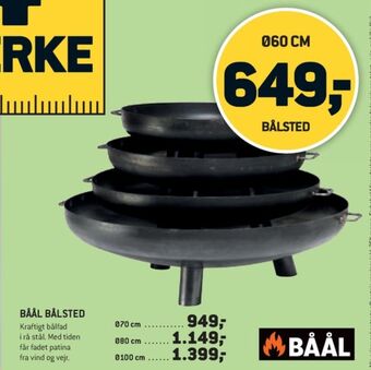 XL-BYG Båål bålsted tilbud