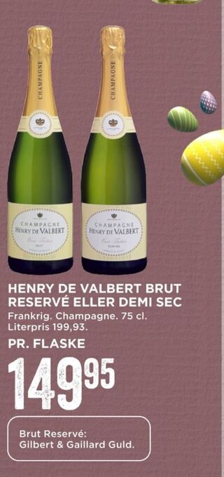 MENY Ukendt fransk mousserende vin tilbud