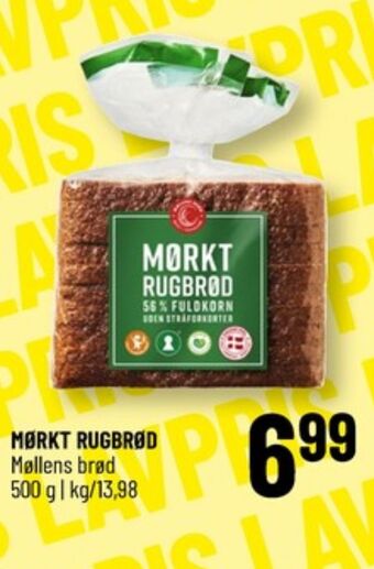 Møllens brød rugbrødsskiver