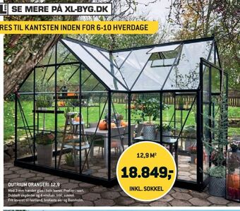 XL-BYG Outrium drivhus tilbud