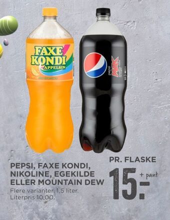 MENY Pepsi max cola tilbud