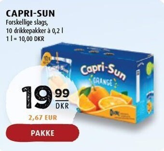 Scandinavian Park Capri sun tilbud