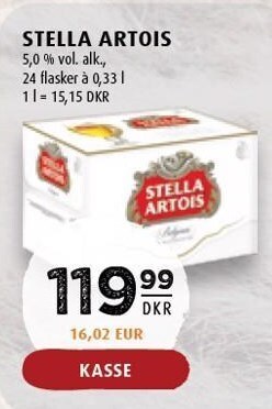 Scandinavian Park Stella artois tilbud