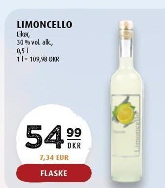 Scandinavian Park Limoncello tilbud