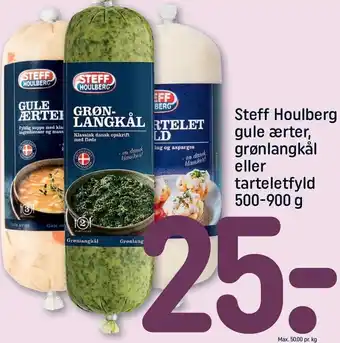 REMA 1000 Steff houlberg gule ærter grønlangkål eller tarteletfyld tilbud