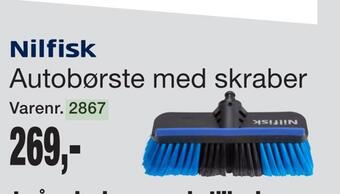 Harald Nyborg Autobørste med skraber tilbud