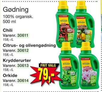 Harald Nyborg Gødning tilbud