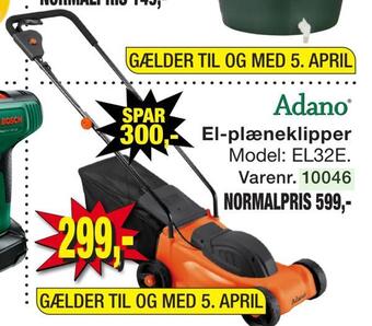 Harald Nyborg El-plæneklipper tilbud