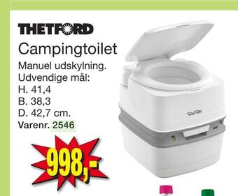 Harald Nyborg Campingtoilet tilbud