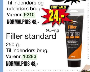 Filler standard