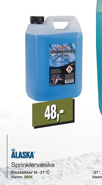 Sprinklervæske