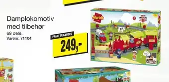 Harald Nyborg Damplokomotiv med tilbehør tilbud