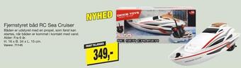 Harald Nyborg Fjernstyret båd rc sea cruiser tilbud