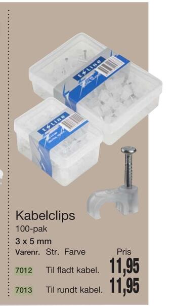 Kabelclips