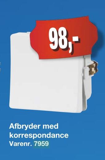 Fuga afbryder og stikkontakt