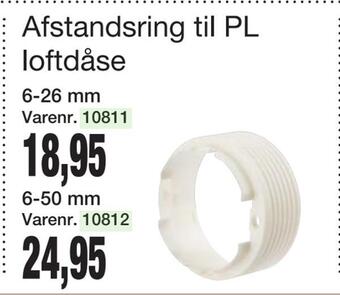 Harald Nyborg Afstandsring til pl loftdåse tilbud