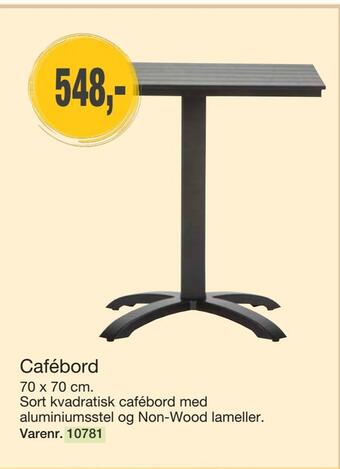 Harald Nyborg Cafébord tilbud