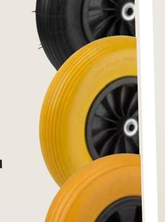 Hjul til trillebør